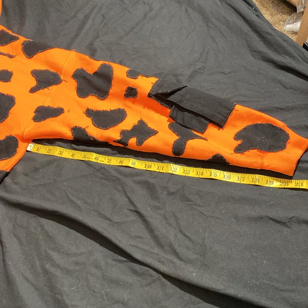 1 of 1 Custom Patchwork Zip-Up Hoodie - Picture 13 of 13